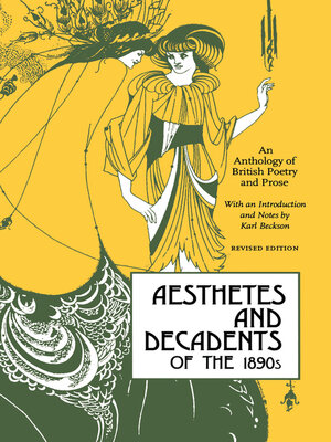cover image of Aesthetes and Decadents of the 1890s